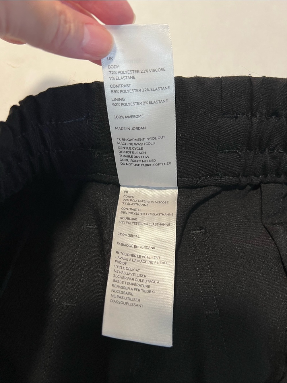 FIGS Technical Collection Jogger Scrub Pants Black Womens size Medium Cargo - Picture 4 of 10
